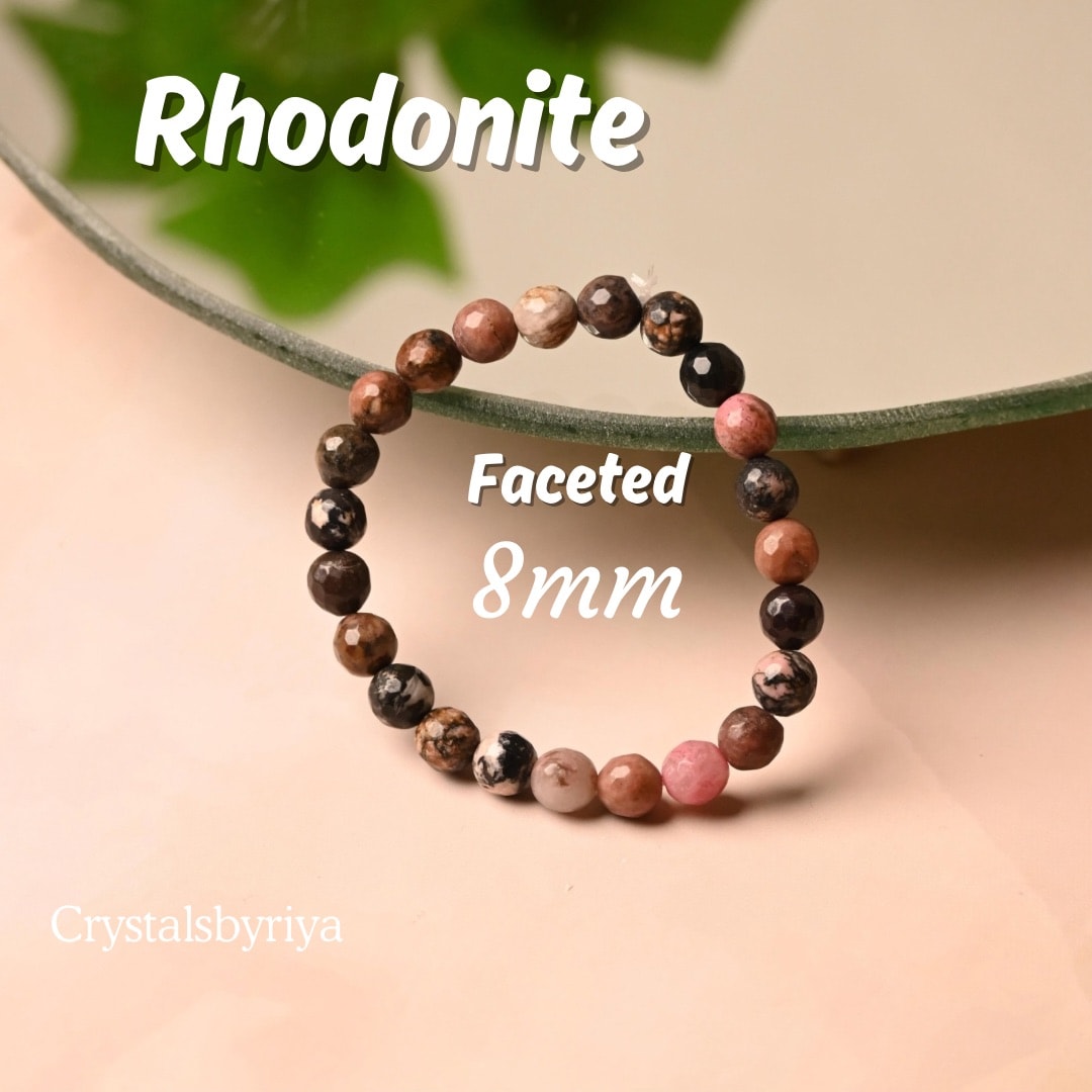 Rhodonite Bracelet - alternate view