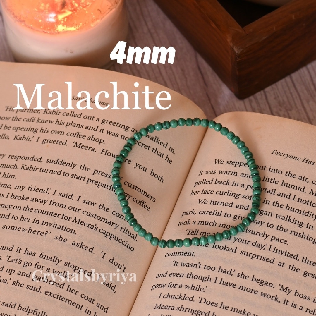 Malachite Bracelet - alternate view