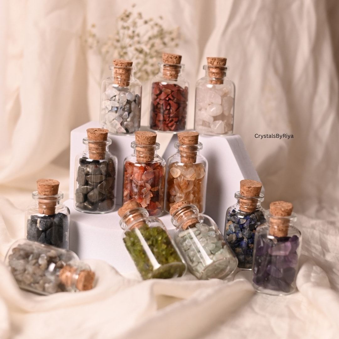 Crystal Chip Jars
