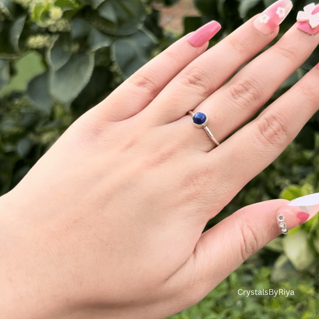 Lapis Lazuli silver ring