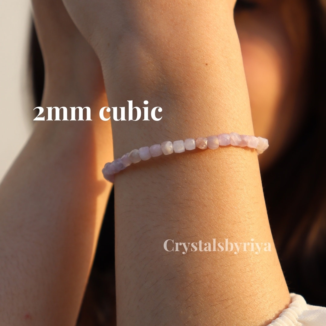 Kunzite Bracelet - alternate view