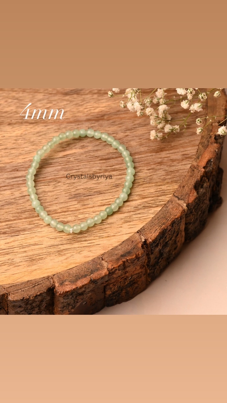 Green aventurine Bracelet - alternate view