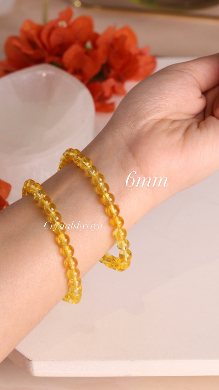Citrine Bracelet - alternate view