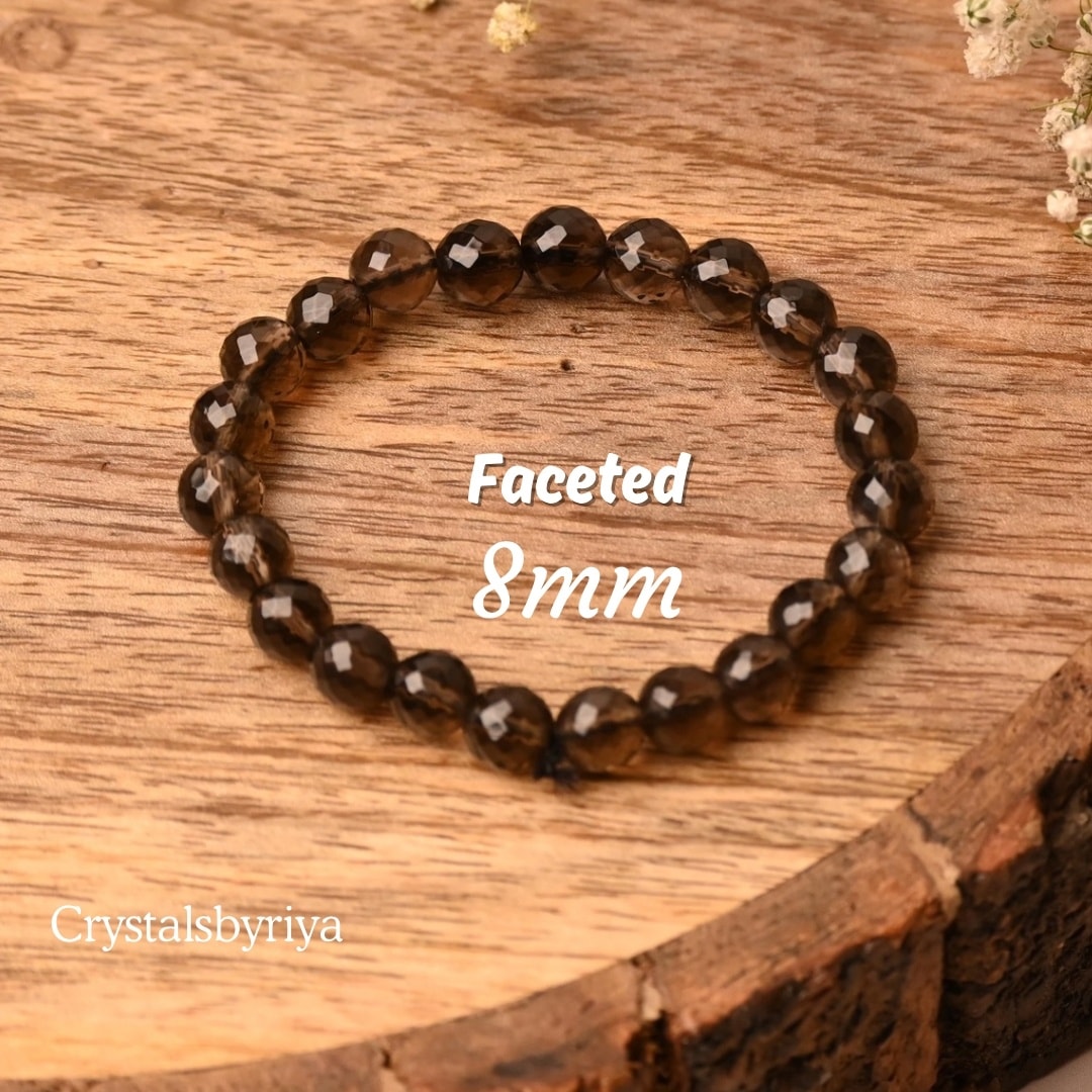 Smoky quartz Bracelet - alternate view
