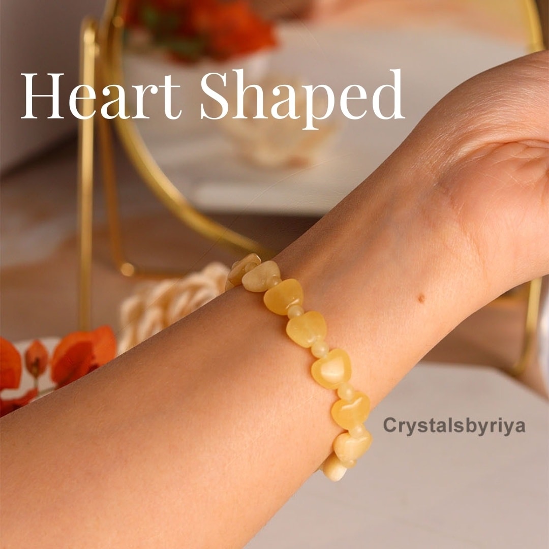 Honey Calcite Bracelet - alternate view