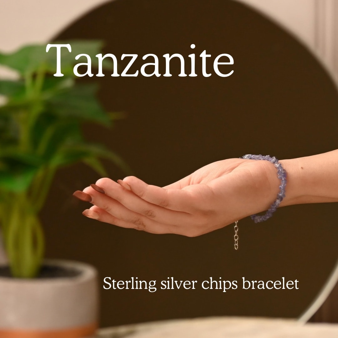 Tanzanite Silver Bracelet