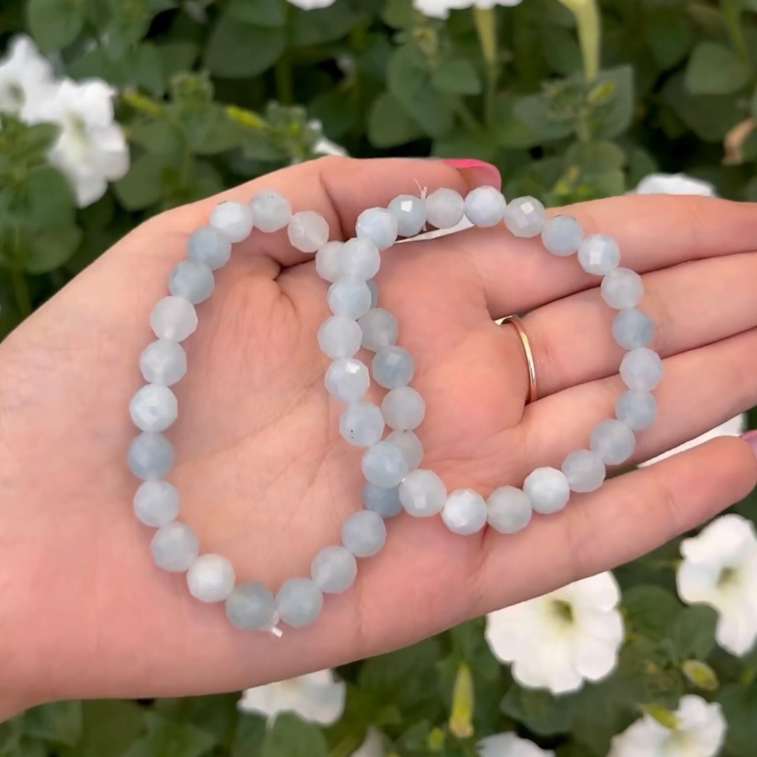 Aquamarine Bracelet - alternate view