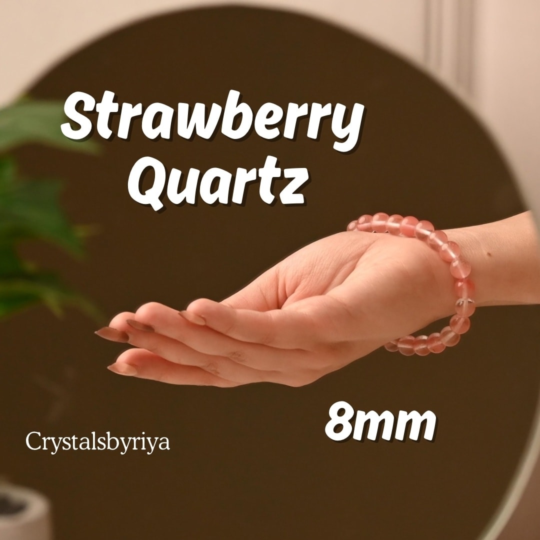 Strawberry Quartz Bracelet