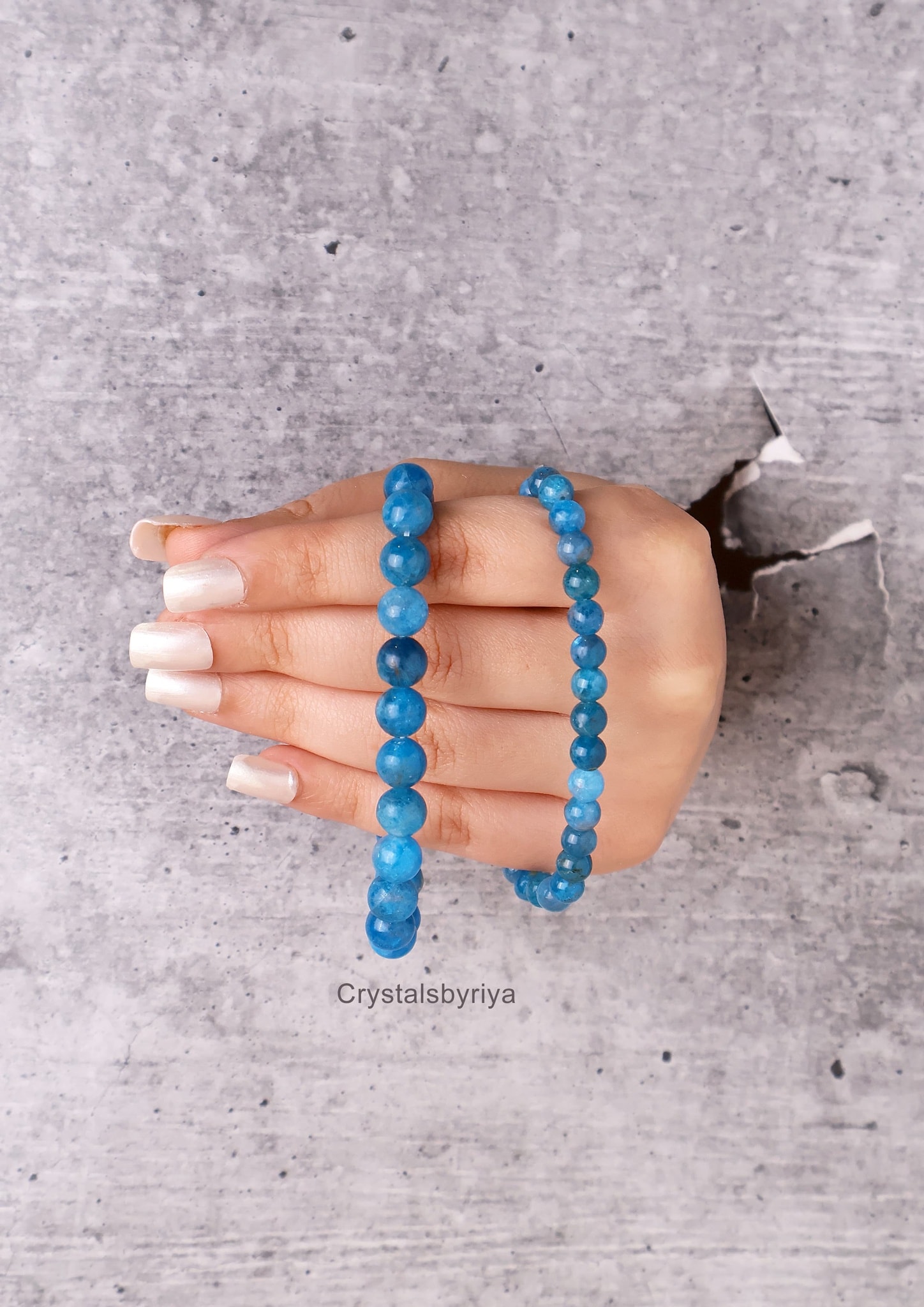 Blue Apatite Bracelet
