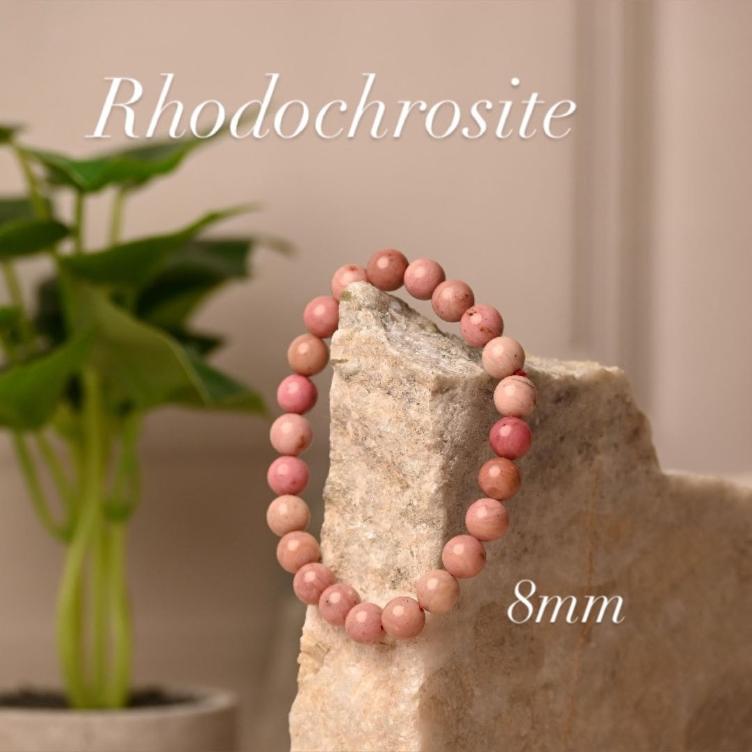 Rhodochrosite Bracelet - alternate view