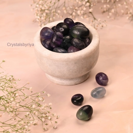 Multi Fluorite Tumble