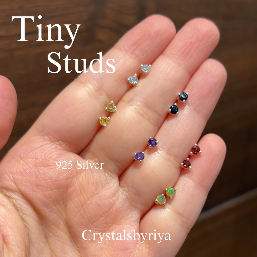 Tiny Stud Earrings