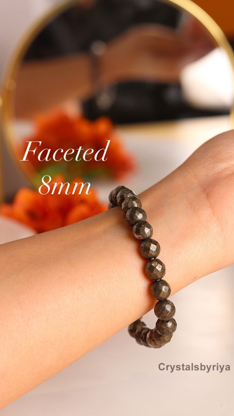 Pyrite Bracelet - alternate view