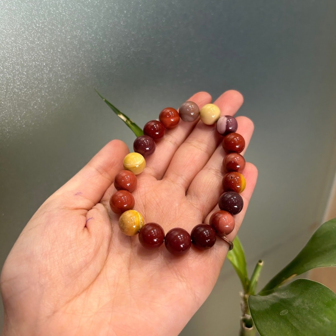 Mookaite Jasper Bracelet - alternate view