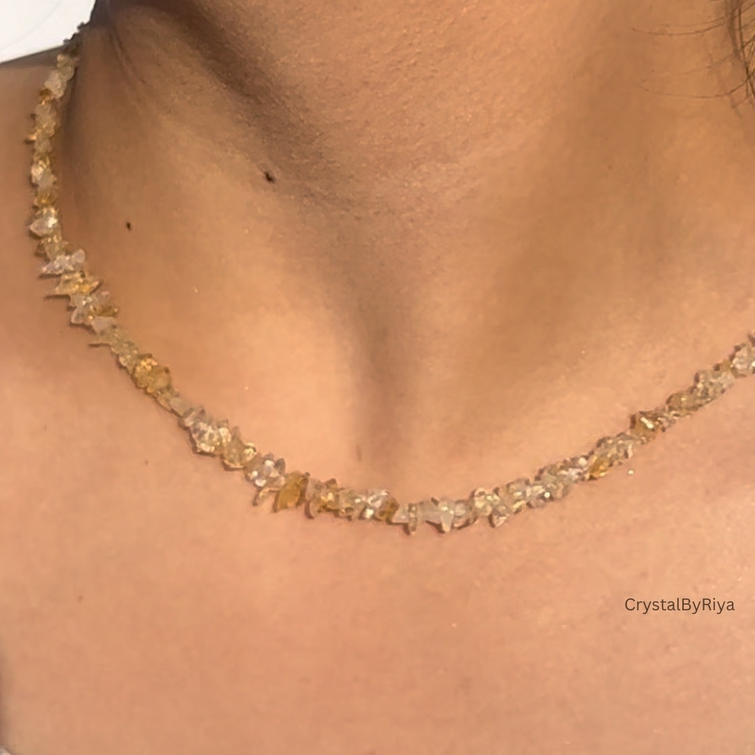 Citrine Choker - alternate view